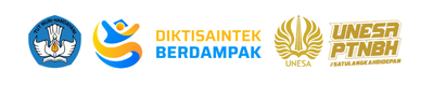Logo UNESA & Kemdikbudristekdikti
